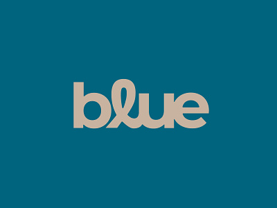 blue brand branding healthcare identity lettering logo logotype wordmark