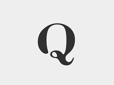 Q Brandmark branding brandmark lettering logo q