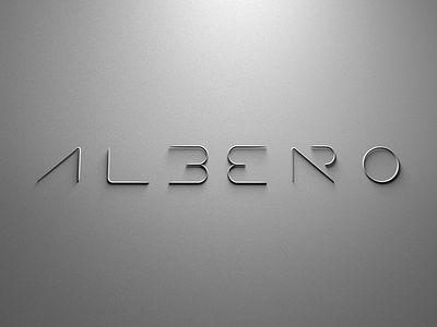 Albero v2 3d logo logotype