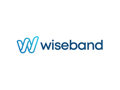 Wiseband Branding band brand branding gradient identity letter logo mark monogram music song symbol w
