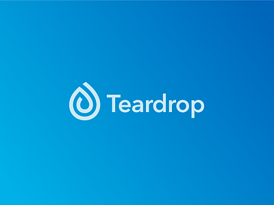 Teardrop Logo drop icon identity mark symbol tear water