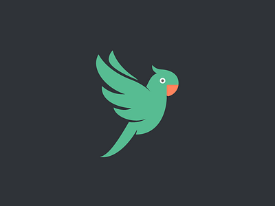 Parrot Logo #2 ara beak feather lori lorikeet parakeet parrot