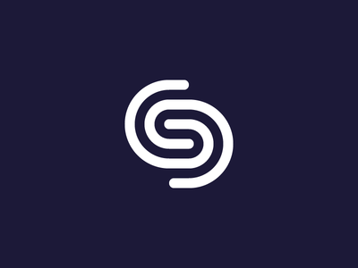 Safestream Logo [Gridless] abstract geometry grid guide letter logo stream