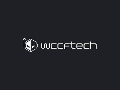 WCCFTech Logo logo mark robot tech type wccf