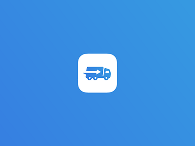 Truck Logo/Icon - Final Version car drive freight load navigate traffic truck wheels