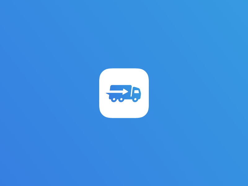Truck Logo/Icon - Final Version traffic navigate load wheels freight drive car truck