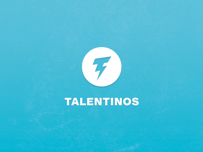 Talentinos blue identity logo music talent