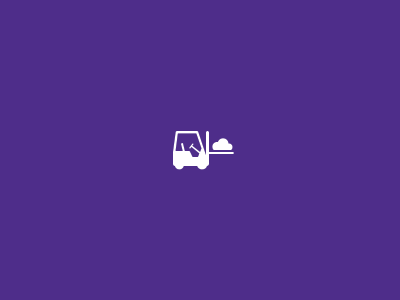 Forklift cloud forklift identity inventory logo management online purple saas stock