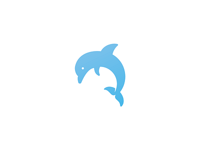 Unused Dolphin Logo dolphin identity logo mark proposal rejected