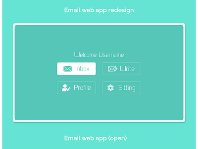 Email Web App Redesign