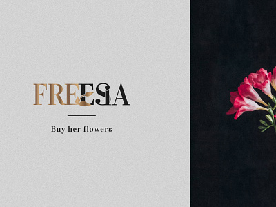 Logo for flower shop