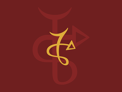 Kalvner Logo / Sigil branding cursive logo design logo magick sigil typogaphy
