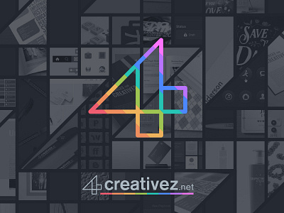 4creativez branding design icon logo mark type