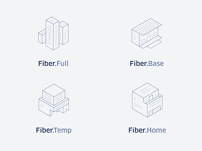 Internet Fiber Icons brand fiber home house icon internet logo