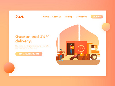 24h Landing Page