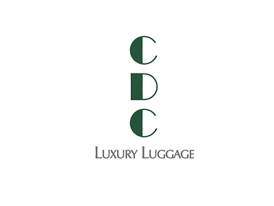 CDC Luxury Luggage Identity Design.