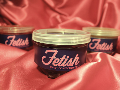 Fetish body paint logo design packaging