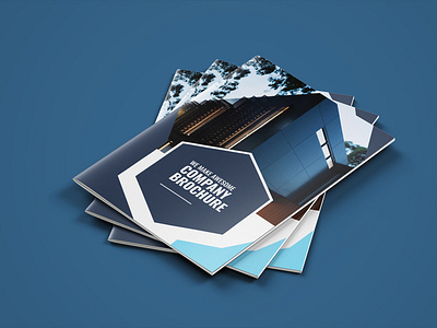 Corporate company brochure template