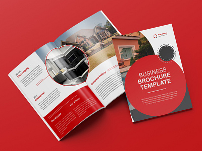 Corporate Real Estate Business Company Brochure Template