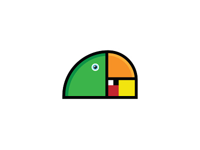 Fibonacci Parrot branding logo