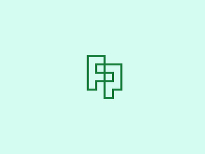 FP monogram logo branding logo