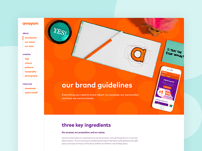 Is that the right orange? brand guidelines branding design design kit design system guidelines logo styleguide toolkit web