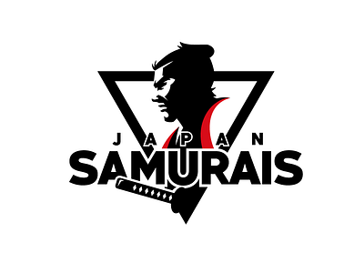 AFL Japan Samurais logo australian football japan national team samurai samurais sports design sports logo