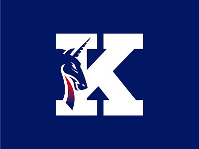 Keio University Lacrosse Logo college sport japan keio keio university lacrosse sports design sports logo unicorn unicorns