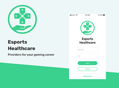 Esports Healthcare App UI android android app android app design app app design app ui app ui ux daily ui dailyui esports green health app healthcare healthcare app minimal minimalist mobile ui
