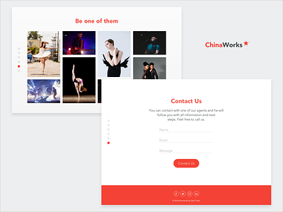 ChinaWorks Landing Page | Screens 5-6/6