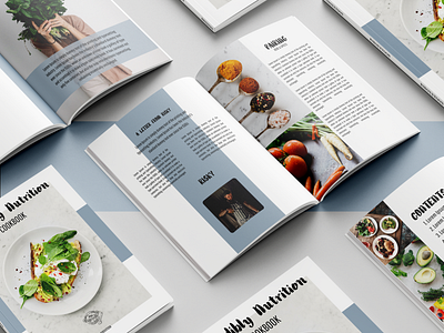 E-book Recipe Cooking Design Template, E-book Template, Canva