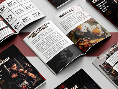 E-book & Magazine for Fitness, Gym, Coaching, and More branding business canva catalog coaching company design custom design template e book editable fitness graphic design gym layout magazine planning price list printable sport workout