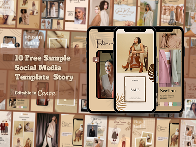 Free 10 Design Sample Social media Story Template | Fashion canva canva template design template story free canva design free design story free design story canva free design template free social media story free story template instagram reels template instagram story instagram story template social media social media designer social media story social media template story template