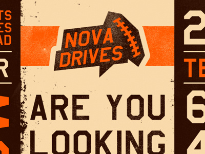 Nova Drives Logo grunge logo sport