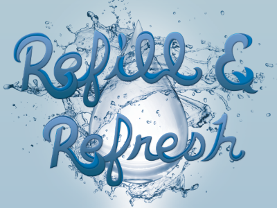 Refill & Refresh refill refresh water