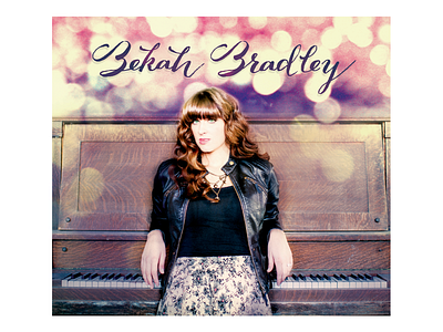 Bekah Bradley Cover album artist bokeh concept cover music musician photograph piano