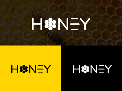 Honey Farm Logo Design bee logo brand identity branding creative logo design graphic design honey logo icon logo logo design minimal logo simple logo unique logo vector