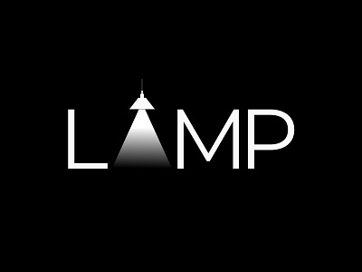 LAMP wordmark logo design | unused logo for sell