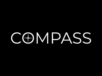 COMPASS wordmark logo design