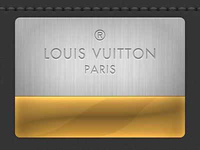 Louis Vuitton Engraving