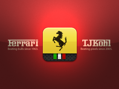 Ferrari Icon ferrari enzo lamborghini ios iphone ipad icon italy racing horse italia