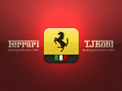 Ferrari Icon enzo ferrari horse icon ios ipad iphone italia italy lamborghini racing