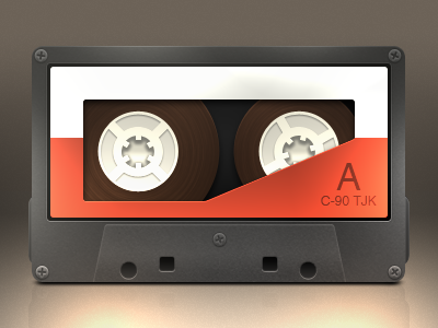 Cassette II cassette plastic reels screws tape
