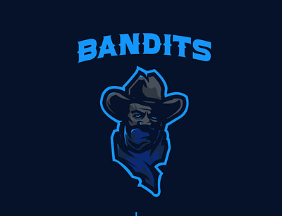 Bandits team logo art design graphic graphic art illustration logo team vector