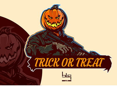 Halloween esport team logo