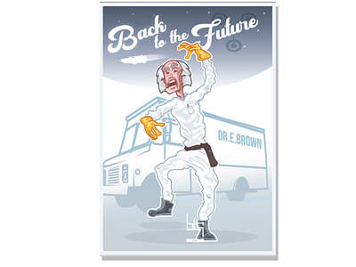 Back to the future fan art