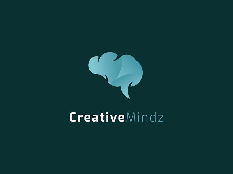 Creative Mindz Logo by Ebad siddique on Dribbble