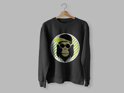 Gorilla t-shirt design
