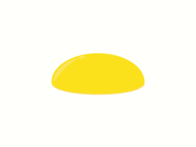 Egg breakfast egg minimal sunny side up yolk