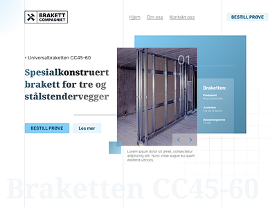 Brakettcompagniet bracket carpenter web design website